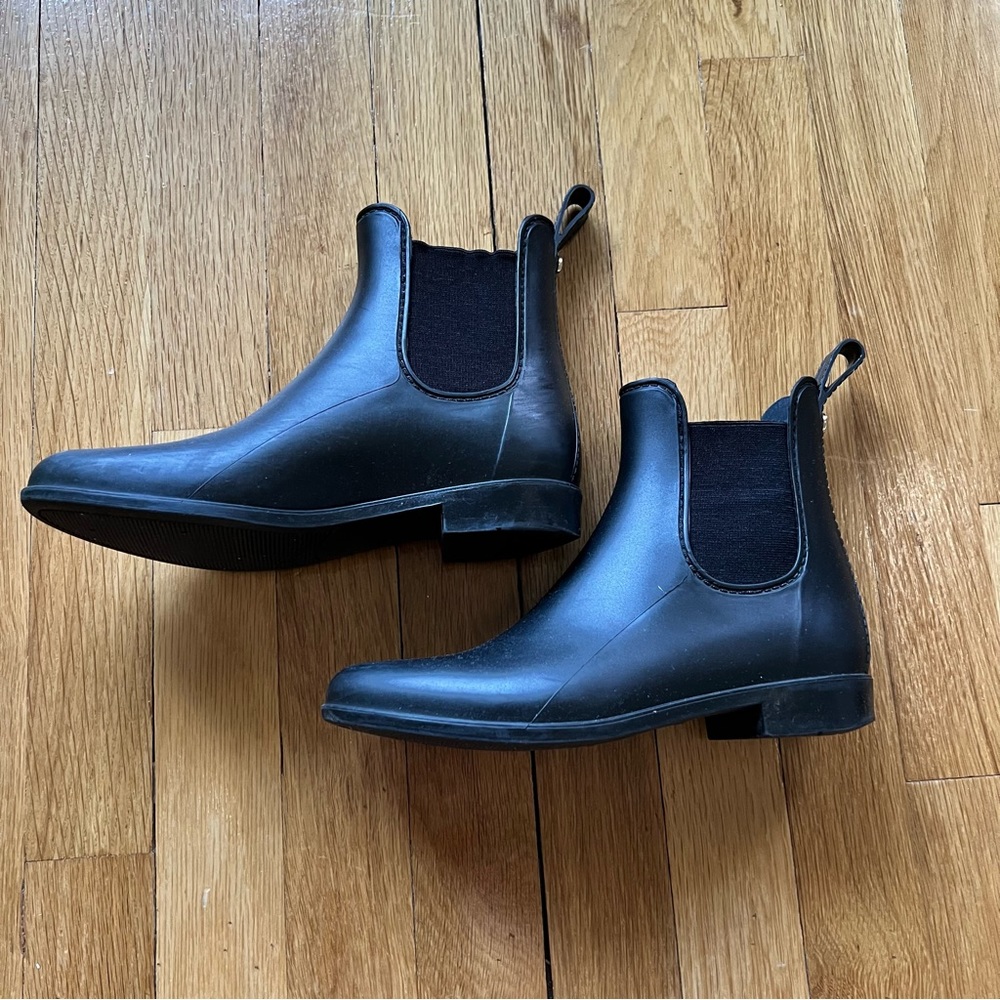 Sam Edelman Tinsley Matte Black Rain Boots
